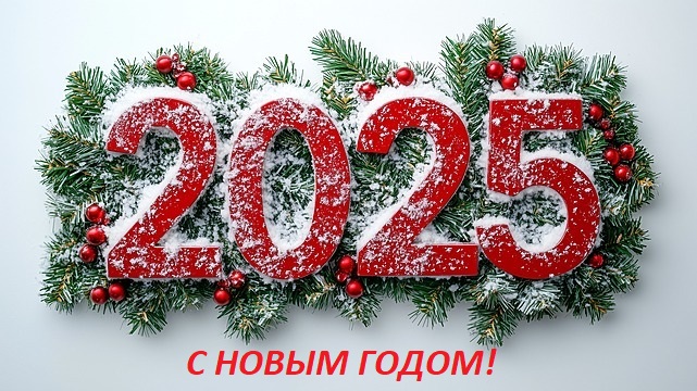 С Новым 2025 годом!